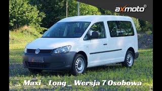 Volkswagen Caddy Maxi Long i na 7 osób, unikat