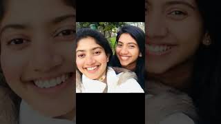 Sai Pallavi with Sister Pooja Kannan WhatsApp status #shorts #saipallavi #sister