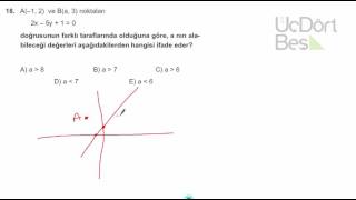 LYS-1 Geometri deneme-5 soru-18