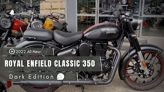 2022 Royal Enfield Classic 350 Stealth Black colour | 2022 Royal Enfield Classic 350 Dark Edition