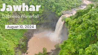 4K HDR || Drone Shot || दाभोसा धबधबा, जव्हार || Dabhosa WaterFall, Jawhar