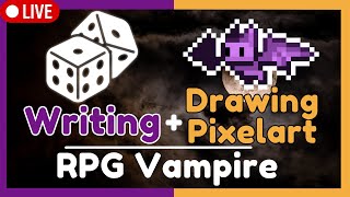 You and the Dice Create my RPG Pixelart Vampire