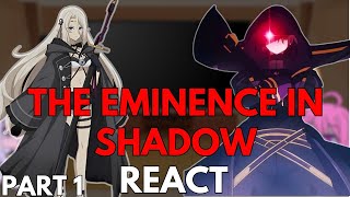 The Eminence In Shadow React To Shadow/Cid || Part 1 || SEASON 2 SPOILERS || Eng/Ru