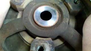 TD5 Engine Crankshaft Pulley - WORN 2