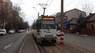 Scurtă prezentare a liniei de tramvai 5 înainte de modernizare