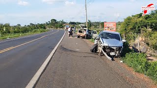 Grave acidente deixa duas pessoas mortas na BR - 135 em Presidente Dutra/MA.