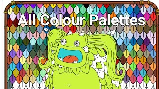 My Singing Monsters Coloring Book - All Colour Palettes (All islands)