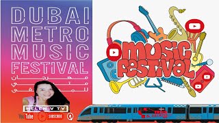 DUBAI METRO MUSIC FESTIVAL |Helen V tv|Shorts