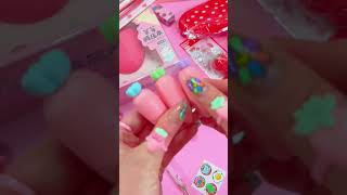 ASMR – AUSPACKEN SÜSSE ERDBEERE BRIEFPAPIER-SET – KEINE MUSIK – #shorts #youtubeshorts