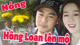 Nóng: Hồng Loan cùng anh Hải bất ngờ đến mộ chú Vũ Linh trưa 15/10