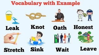 Daily Use English vocabulary | Vocabulary with Sentence | Common English vocabulary : Easy English