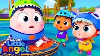 Baby John Saves Humpty Dumpty at the Park | Little Angel Nursery Rhymes