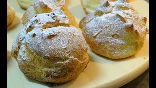 ЭКЛЕРЫ-PROFITEROLES вкусный и простой рецепт от Inga Avak