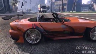 Q7 SQUAD PRODUCTION : Drift With The Banshee (GTA V Online)