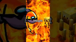 Molten vs Blaze / Who Will Win? (Among US vs Minecraft) #Shorts #Minecraft #AmongUS #Molten #Blaze