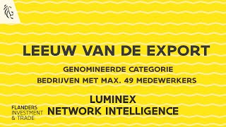 Leeuw van de Export 2019: genomineerde Luminex