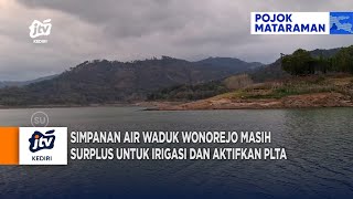 TULUNGAGUNG - Simpanan Air Waduk Wonorejo Masih Surplus Untuk Irigasi Dan Aktifkan PLTA