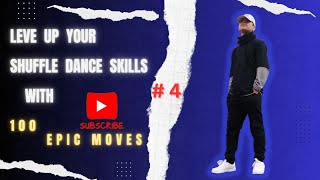 How to shuffle |(you should try it) Level Up Your Shuffle Dance Skills with 100 Epic Moves| footwork