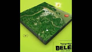 BELÉM (PA) – Mapa 3D infográfico