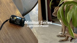 how edit like Minimal series preset | Instagram feed | lightroom presets FREE download