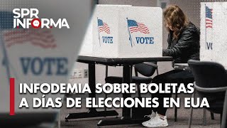 Donald Trump impulsa una campaña de infodemia que acusa falsamente manipulación de boletas