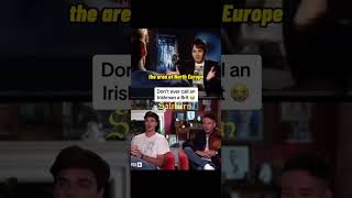 Don’t Call An Irishman ☘️ British 😂 #shorts #cillianmurphy #saltburn  #funny #viral