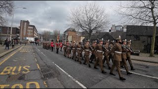 1st Battalion Royal Welsh March Swnasea City   4K