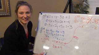 Solving Systems of Linear Equations