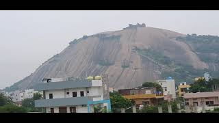 भोंगिर फोर्ट का सुंदर दृश्य तेलंगाना एक्सप्रेस से | TELANGANA EXPRESS | BHONGIR FORT.