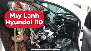 Hyundai i10 vệ sinh máy lạnh