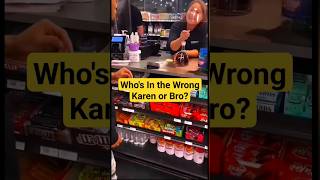 Karen refuse to sell adult liquor #funnyvideo #trending #viral #shorts