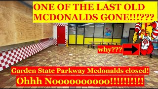 Old Retro Mcdonalds Abandoned in 2022 Garden State Parkway NJ! Character Statues & Arcade GONE!