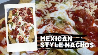 Mexican style Nachos - family favourite for quick recipe & kids will eat