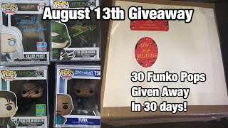 August Funko Pop Giveaway: Day 13 Winner Drawn + A New Giveaway *closed*