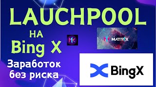 Launchpool на Bing X / Заработок без риска / Полная инструкция для новичков / Сколько заработал?