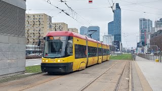 🚊 Tramwaje wróciły na Kasprzaka | Przejazd linią 78 (przystanki: Rondo ONZ - Rogalińska)