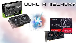 RX 6700 XT vs RTX 4060 | BRIGA DE QUADHD | TESTES | QUAL A MELHOR