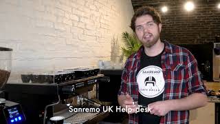 How to Program the Dose on your Sanremo Coffee Machine