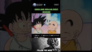 Goku and Krillin first Mission | Anime - Dragon Ball | #anime