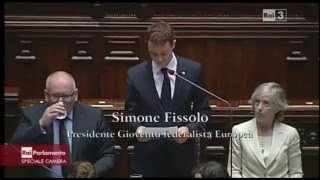 Intervento per la Festa dell'Europa