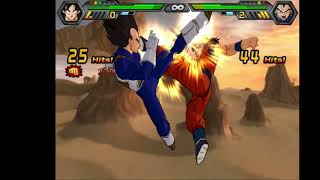 Goku puts Vegeta through a bus. #goku #vegeta #fight #fyp #sub #budokaitenkaichi3