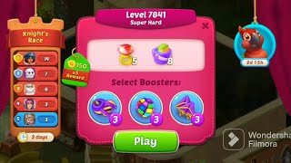 Homescapes super hard level 7841 - 7850