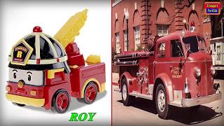 Robocar Poli in real life! Educational video for kids! New cartoons about cars 11