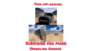 Off-roading with Thar2021 #shorts #youtubeshorts #Thar2021 #offroading