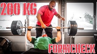 Dennis James zwingt mich zu 200 KG Schrägbankdrücken!