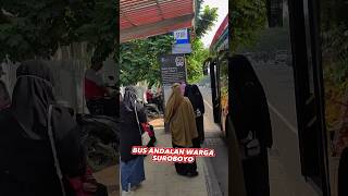 YUK NAIK BUS TAYO SUROBOYO #temanbus #kamiadauntukanda