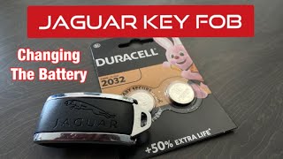 Jaguar Key Fob Battery Replacement