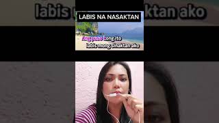 LABIS NA NASAKTAN WITH LYRICS COVERED BY SALIE'S VLOG