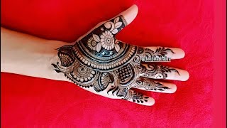 मेहंदी लगाने का आसान तरीका घर पर मेहंदी कैसे सीखे   mehndi mehandi  design Mehandi tutorial