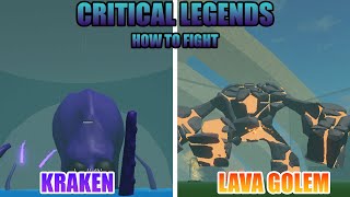 (UPDATE) Cách Đến Khu Vực Đánh Boss Kraken Và Lava Golem Trong Critical Legends